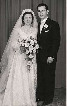 Wedding photo after restoration